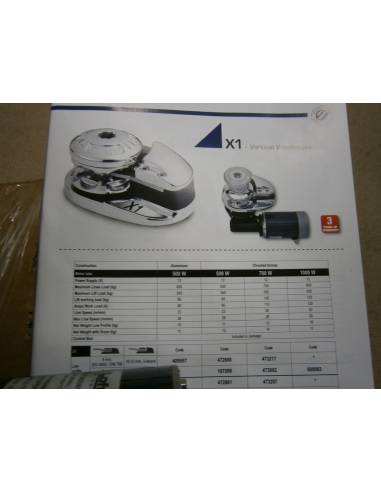 Guindeau Lofrans 500w/12v corde/chaîne gitane 6mm