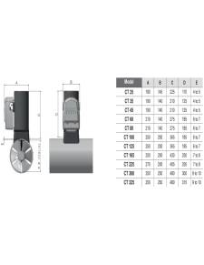Thurter ct60 elektrische Mono-Compo 12v