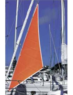 Tormentin fluorescent sail boat -38ft - 12mts 5m2