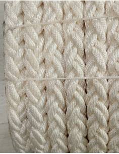 Cabo amarra 38mm/100mts trenzado 8 torones 2