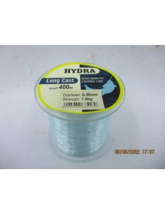 Hilo de pesca hydra Long Cast 400mts -d0,30mm rt 7,9 kgs