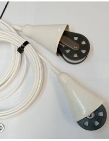 Barton juego poleas simple con cable para lazyjacks 6 mts