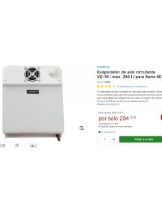 Waeco coldmachine VD-15BAV evaporador de aire circulante 2