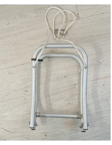 Escala de aluminio plegable para neumatica