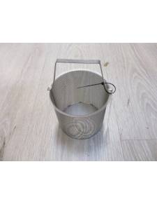 Grille filtrante inox boite à algues sortie 10x10cm