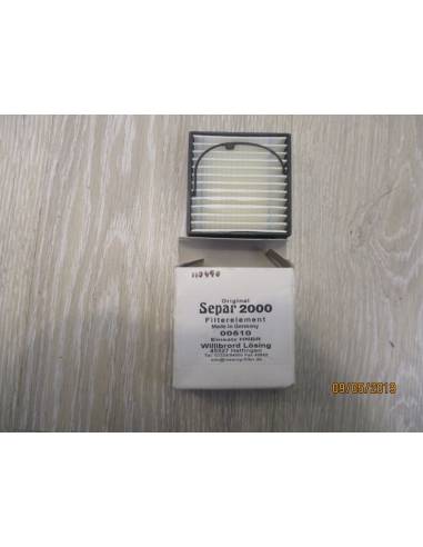 Filtre separ 2000 00510 sortie