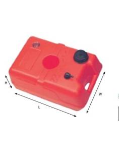 Deposito fueraborda hdpe 30lts  medidas 510x360x270
