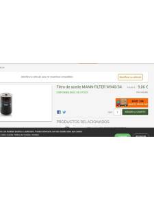Ölfilter MANN-FILTER W940/34