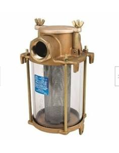 Filtro PERKO Entrada Agua Colador Bronce Tubo Size1” 2