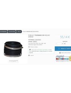 Soffietto di scarico AQ80,100, 100B, 100S