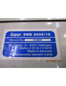 Wassertrennfilter SEPAR SWK 2000/18