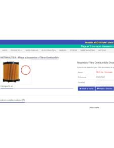 Easterner filtro 10 micron C14372