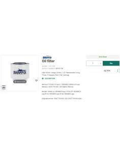 Filtros de Aceite Sierra 2