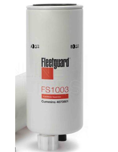 Parafango FS1003 parti cummins 4070801