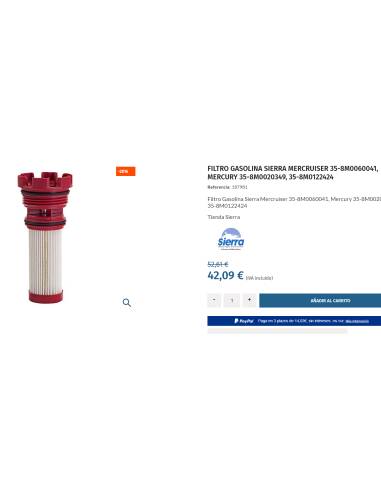Filter Gasolina Sierra Mercruiser