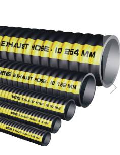 Manguera de escape de goma de 102 mm en el interior 2,50...