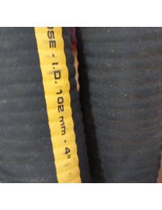 Tubo di scarico in gomma da 102 mm interno 2,50 mtrs 2