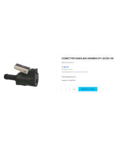 Conector Yamaha Hembra 1/4 tank side 2