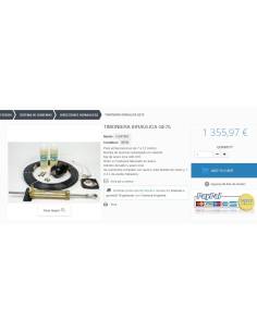 Timinera idraulica a pistone Sterzo idraulico G75 2