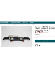 Piston de direction MARVI MARE MC300C CYLINDER EVOLUTION