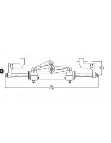 Piston de direction MARVI MARE MC300C CYLINDER EVOLUTION