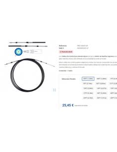 Cable control marcha gas xtreme cbl ASM 05'BLK 2