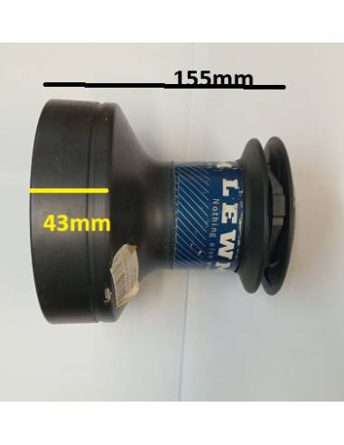 Casco winch lewmar alluminio nero outlet