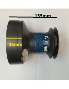Casco winch lewmar alluminio nero outlet