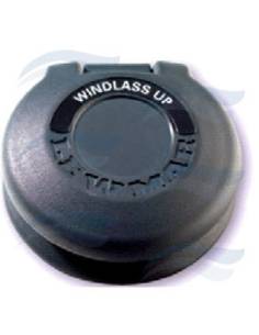 Bouton poussoir électrique non étiqueté ip noir