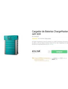 Batterielader ChargeMaster 24V 20A 2