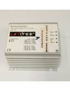 Euroconverter Unitek 24/12V 360w