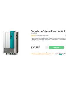 Chargeur de Batteries Masse 24V 25 A