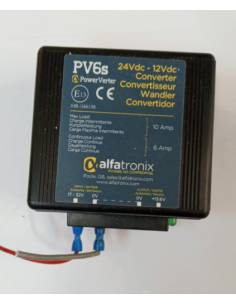 Alfatronix convertisseur PV6s 24-12v max charge 10 Amp