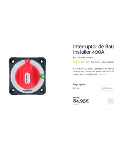 Marinco Interruptor de Bateria On Off Pro...