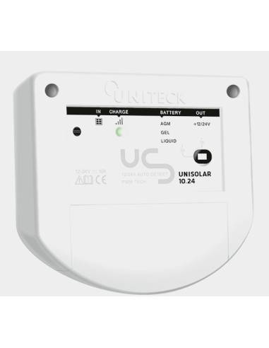 Uniteck Regulador de carga solar  PWM Unisolar...