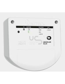 Uniteck Regulador de carga solar  PWM Unisolar 10.24, 12/24 V, 10 A