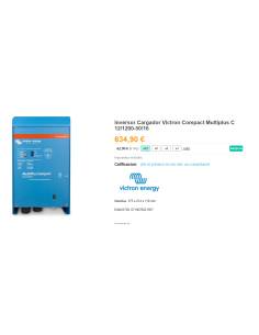Victron Inversor Cargador Victron Compact Multiplus C... 2