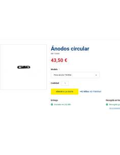 Kit aislamiento anodo T30854 2