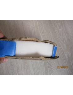 Klettverschluss Cosmolon weiß PvP/Meter-Auslass