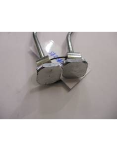 Paire de maniques inox 18 cm. long