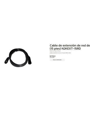 B&G N2K-EXT-15RD cable para extension 15´