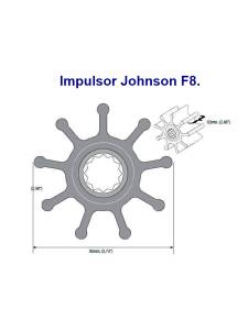 Girante della pompa Johnson 09-1029B