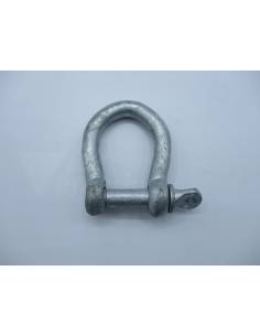 Grillete 12mm lira galvanizado bulon