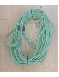 Cabo polietileno flotante 30mts/16mm con gazas en los 2...