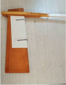 Timón madera con caña