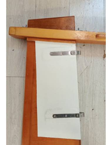 Timón madera con caña