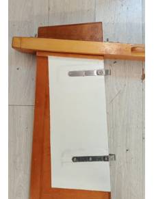 Timón madera con caña