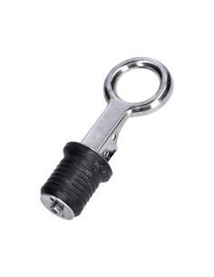 Goma drain cap with stainless steel handle 1
