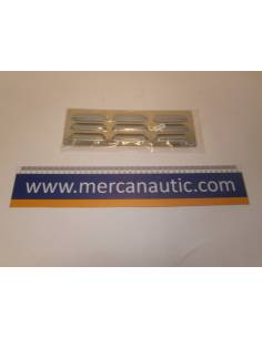 Stainless steel grid 266x89mm outlet