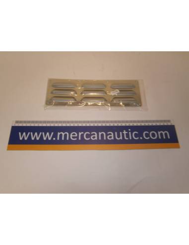 Stahlgitter 266x89mm Ausgang